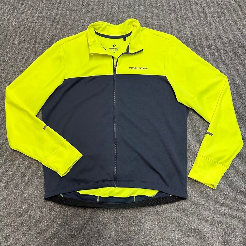 Pearl Izumi Men’s Quest Thermal Jersey Colorblock Cold Weather Cycling Biking XL